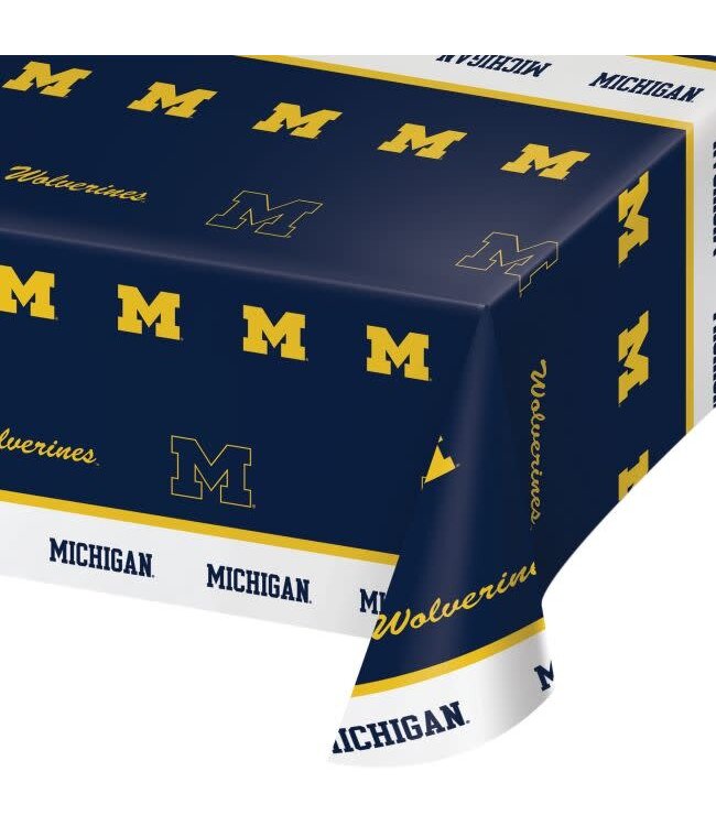 Creative Converting Michigan Wolverines Table Cover