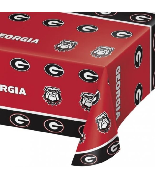Creative Converting Georgia Bulldogs Table Cover