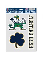 WINCRAFT Notre Dame Fighting Irish Multi-Use Decal Set
