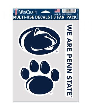 WINCRAFT Penn State Nittany Lions Multi-Use Decal Set