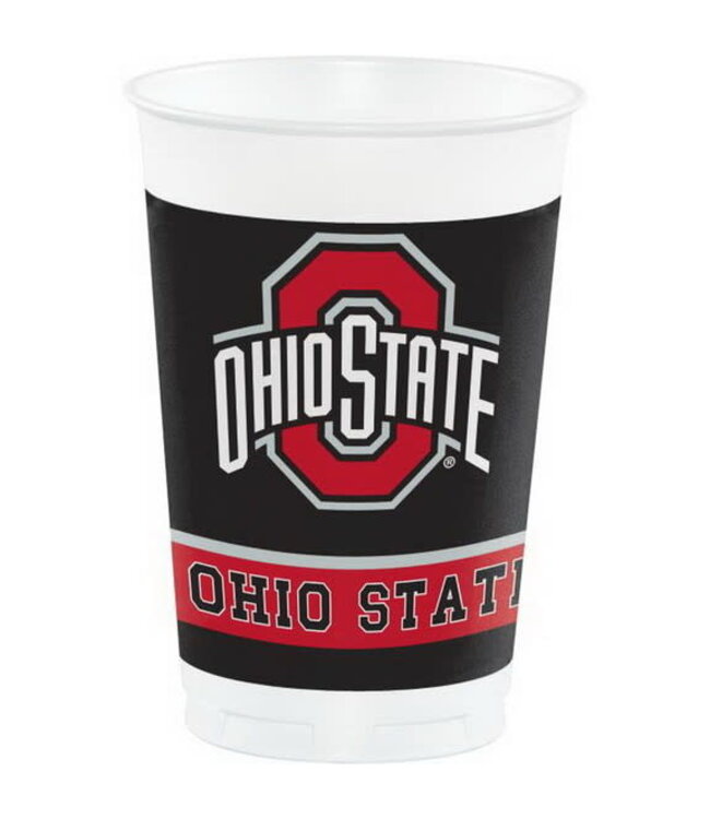 Creative Converting Ohio State Buckeyes 20oz Cups - 8ct