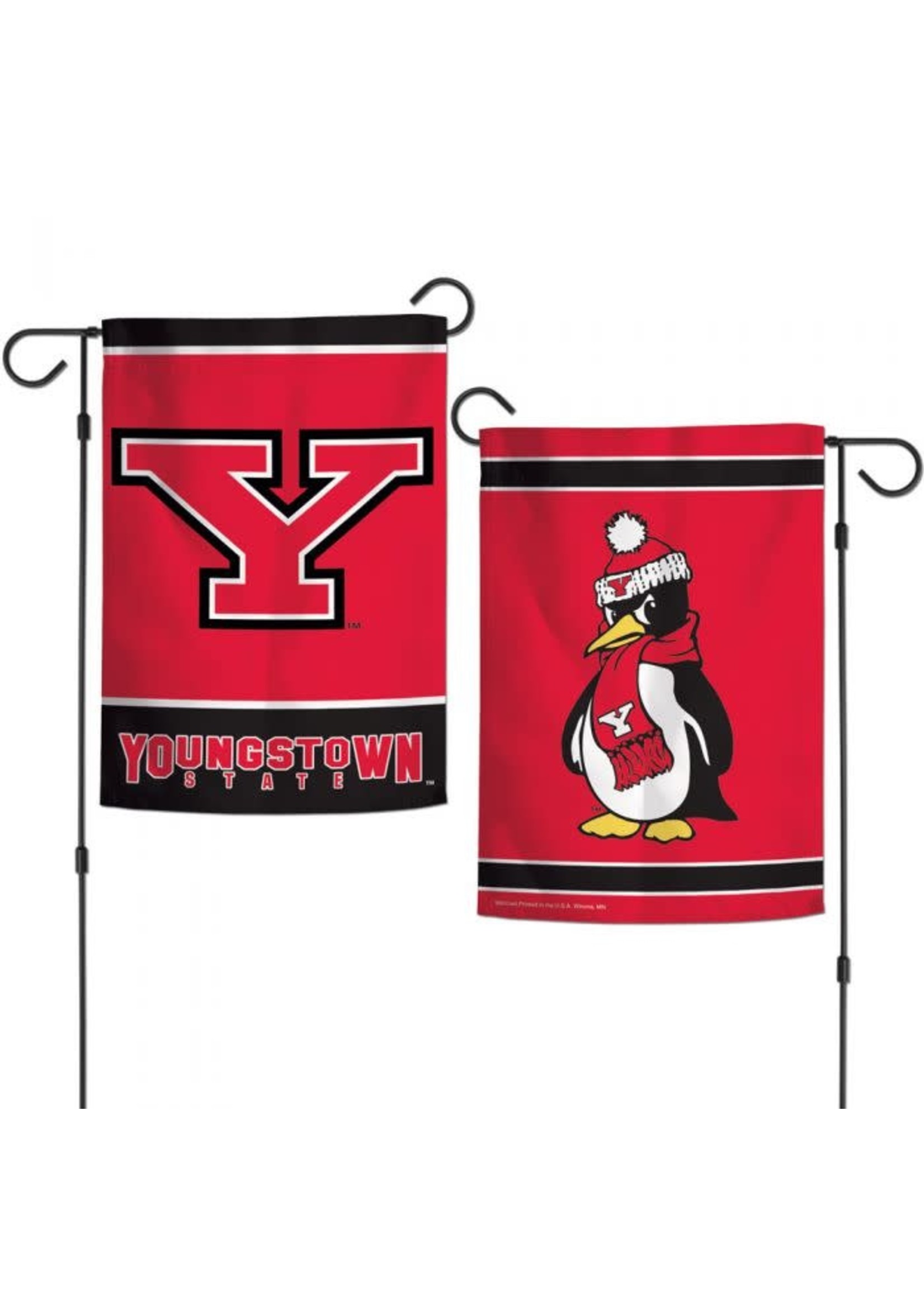 WINCRAFT Youngstown State Penguins 2-Sided Garden Flag