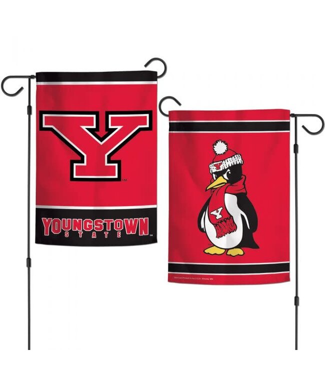 WINCRAFT Youngstown State Penguins 2-Sided Garden Flag