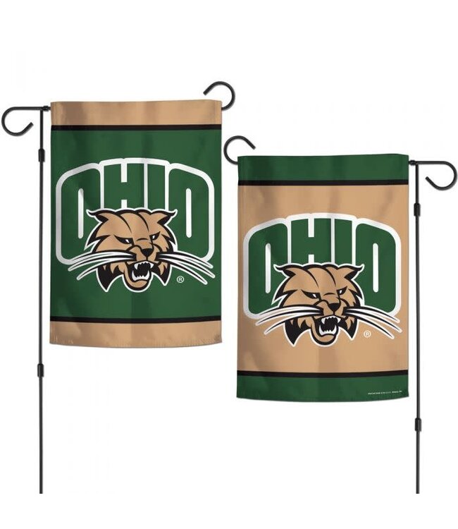 WINCRAFT Ohio Bobcats 2-Sided Garden Flag