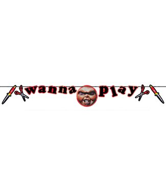 AMSCAN Child's Play Chucky Banner