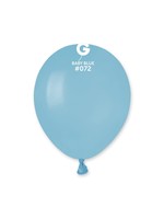 GEMAR Baby Blue #072 Latex Balloons, 5in, 100ct