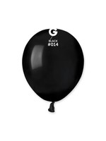 GEMAR Black #014 Latex Balloons, 5in, 100ct