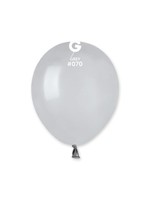 GEMAR Grey #070 Latex Balloons, 5in, 100ct