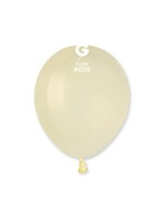 GEMAR Ivory #059 Latex Balloons, 5in, 100ct