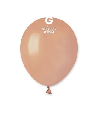GEMAR Misty Rose #099 Latex Balloons, 5in, 100ct