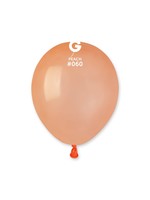 GEMAR Peach #060 Latex Balloons, 5in, 100ct
