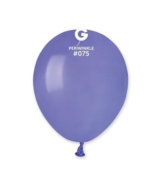 GEMAR Periwinkle #075 Latex Balloons, 5in, 100ct