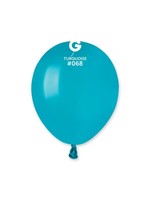 GEMAR Turquoise #068 Latex Balloons, 5in, 100ct