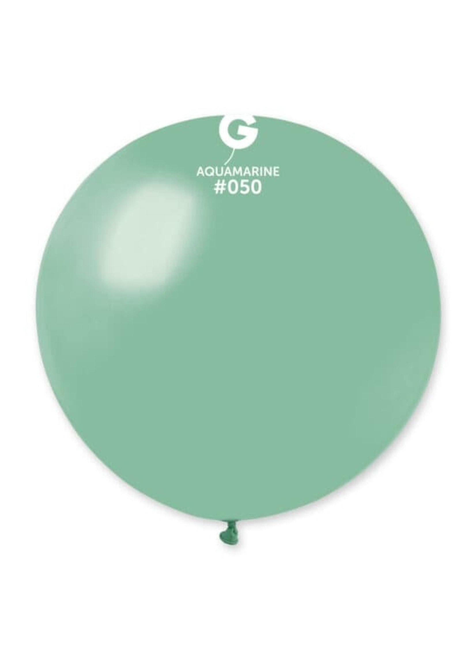 GEMAR Aquamarine #050 Latex Balloon, 31in