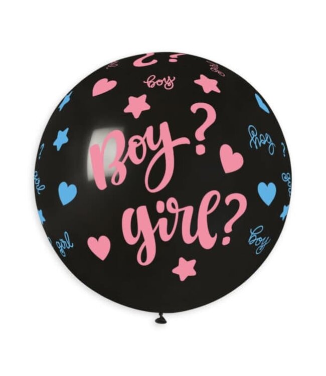 GEMAR Boy or Girl? Gender Reveal Balloon, 31in