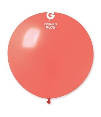 GEMAR Corallo #078 Latex Balloon, 31in