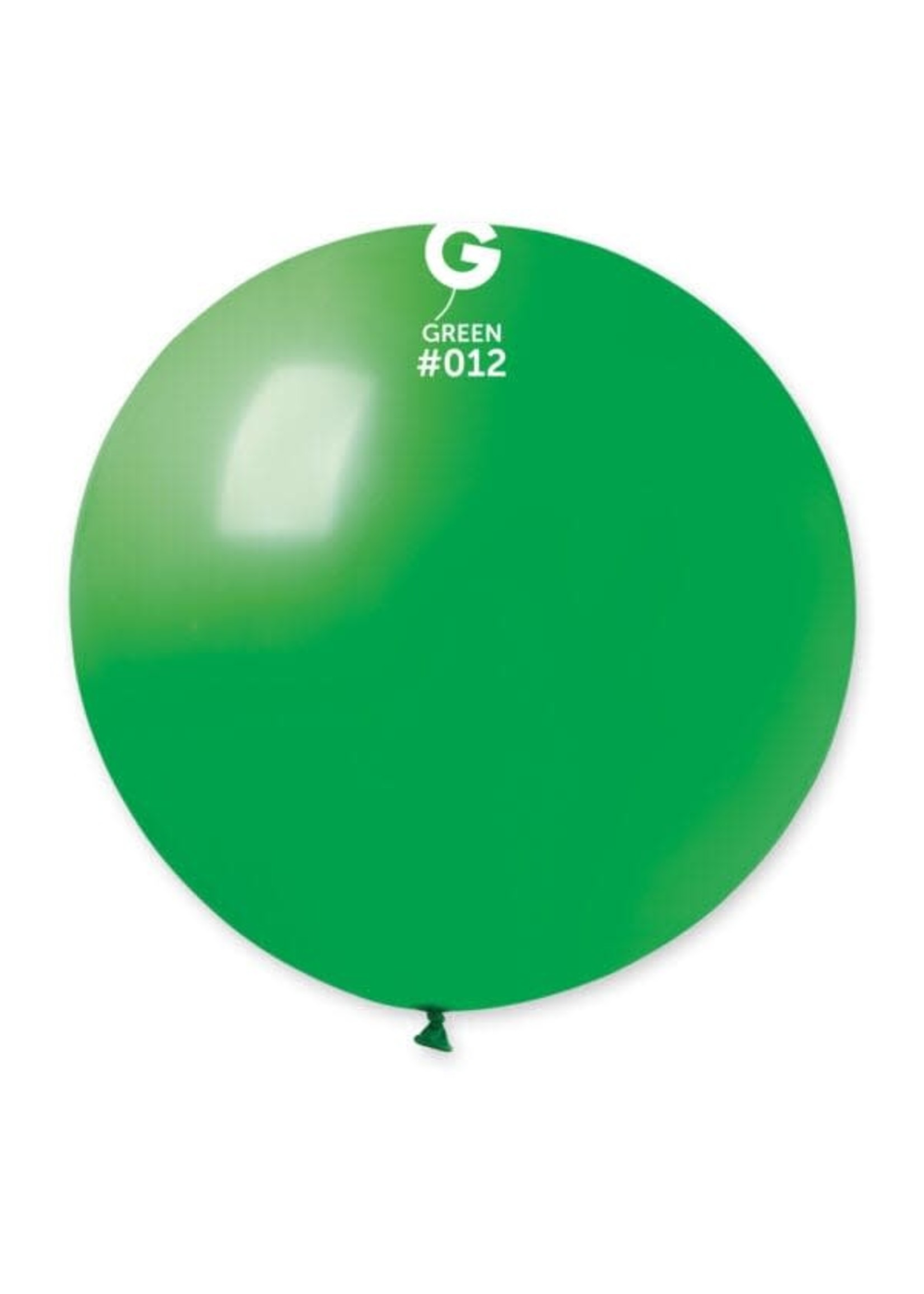GEMAR Green #012 Latex Balloons, 31in