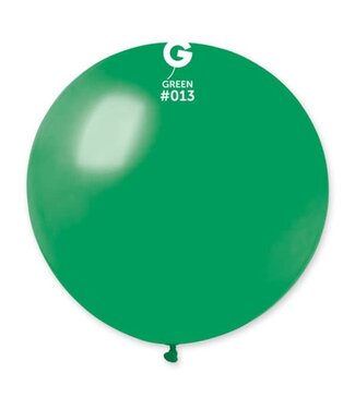 GEMAR Green #013 Latex Balloon, 31in