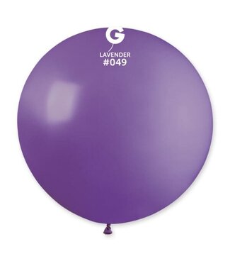 GEMAR Lavender #049 Latex Balloon, 31in