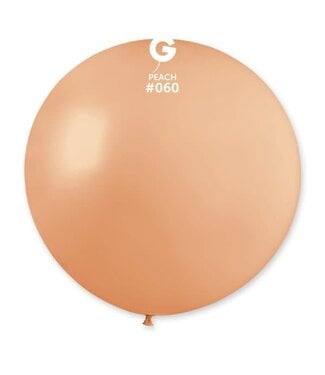 GEMAR Peach #060 Latex Balloon, 31in