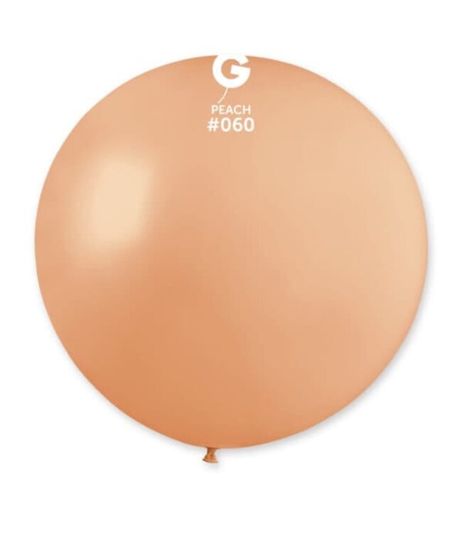 GEMAR Peach #060 Latex Balloon, 31in