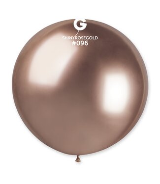 GEMAR Shiny Rose Gold #096 Latex Balloon, 31in