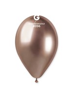 GEMAR Shiny Rose Gold #096 Latex Balloons, 13in, 25ct