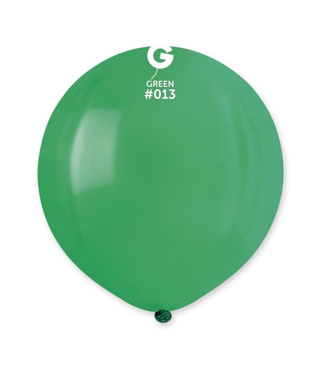 GEMAR Green #013 Latex Balloons, 19in, 25ct