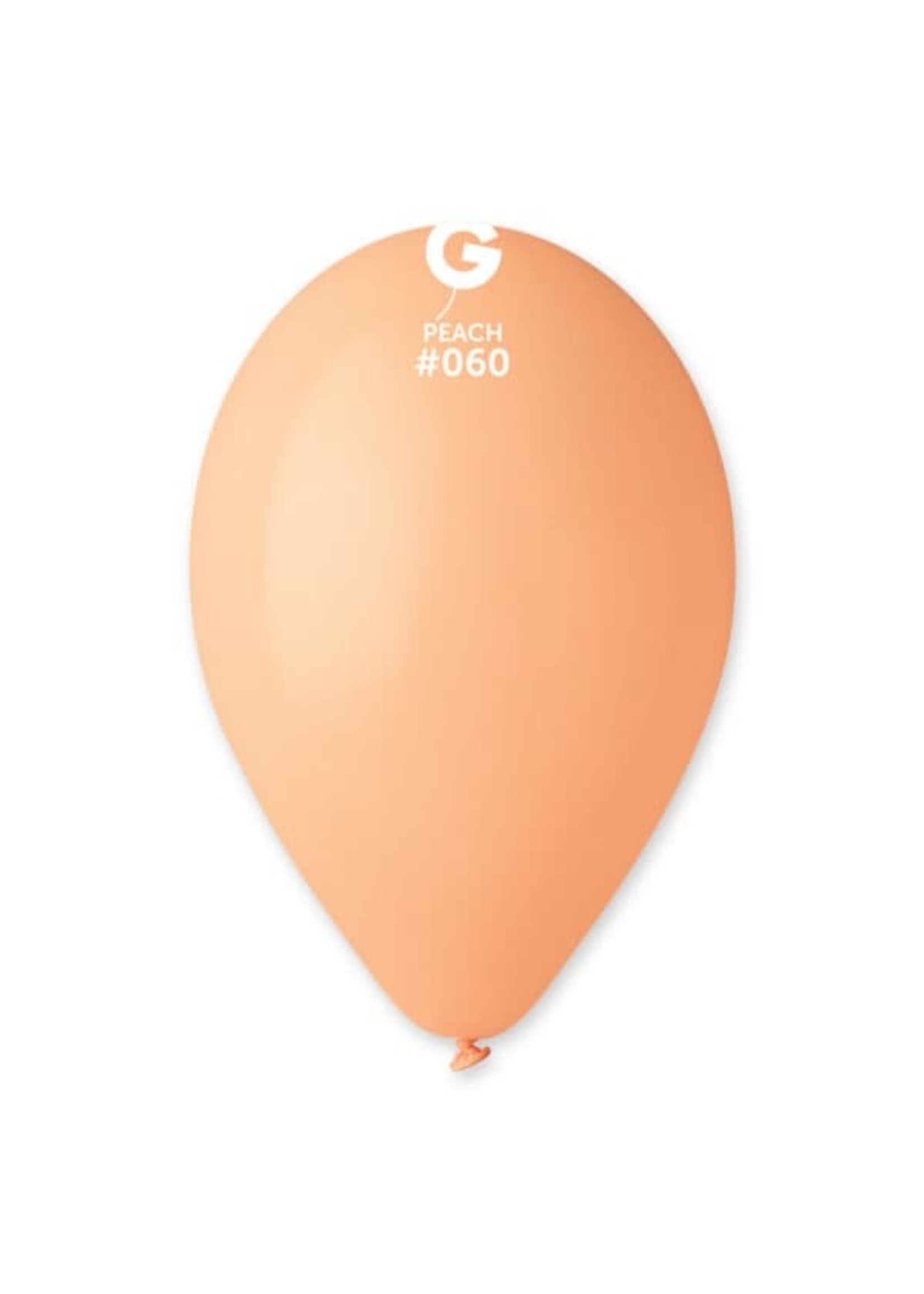 GEMAR Peach #060 Latex Balloons, 12in, 50ct