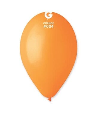 GEMAR Orange #004 Latex Balloons, 12in, 50ct