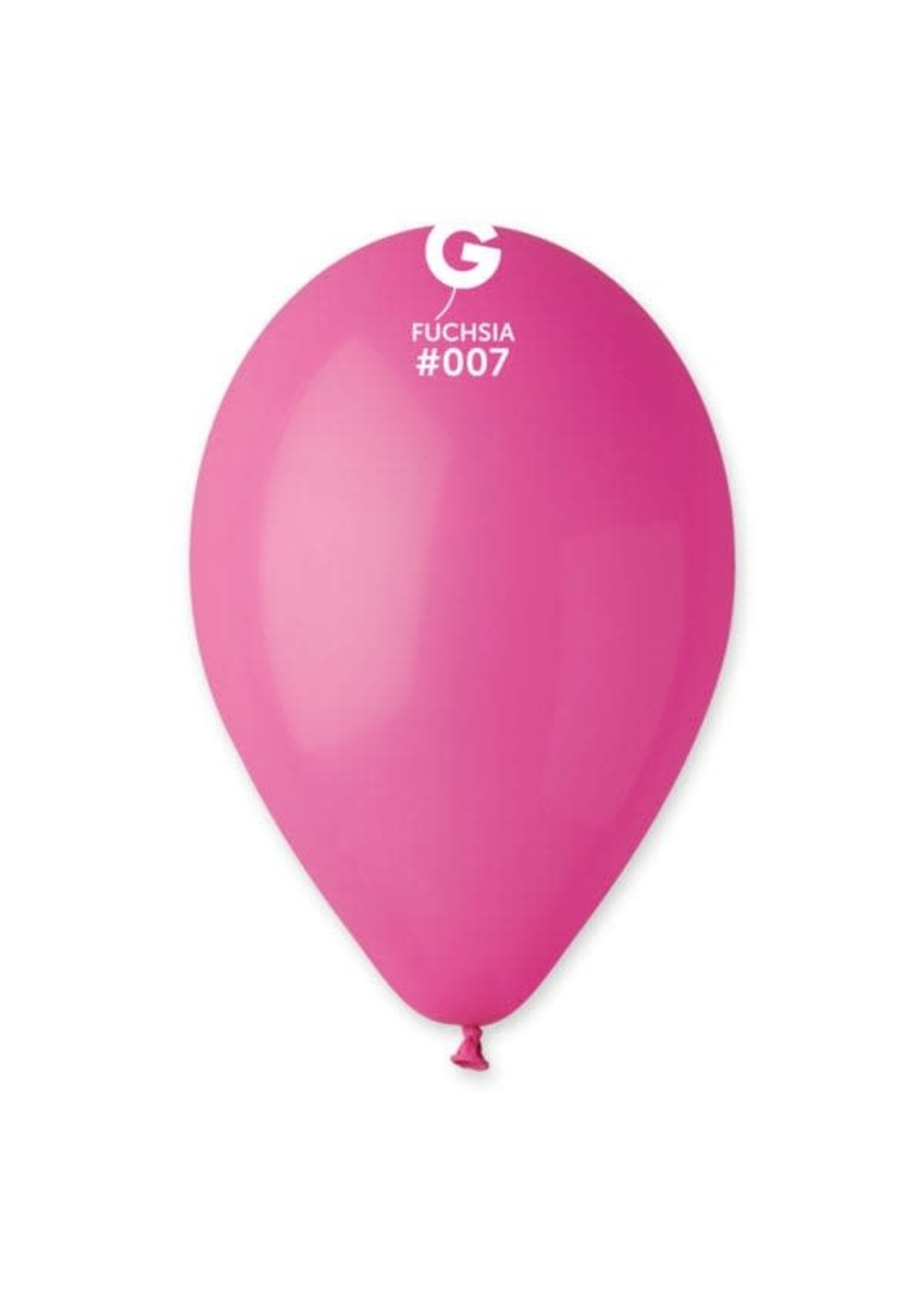 GEMAR Fuchsia #007 Latex Balloons, 12in, 50ct