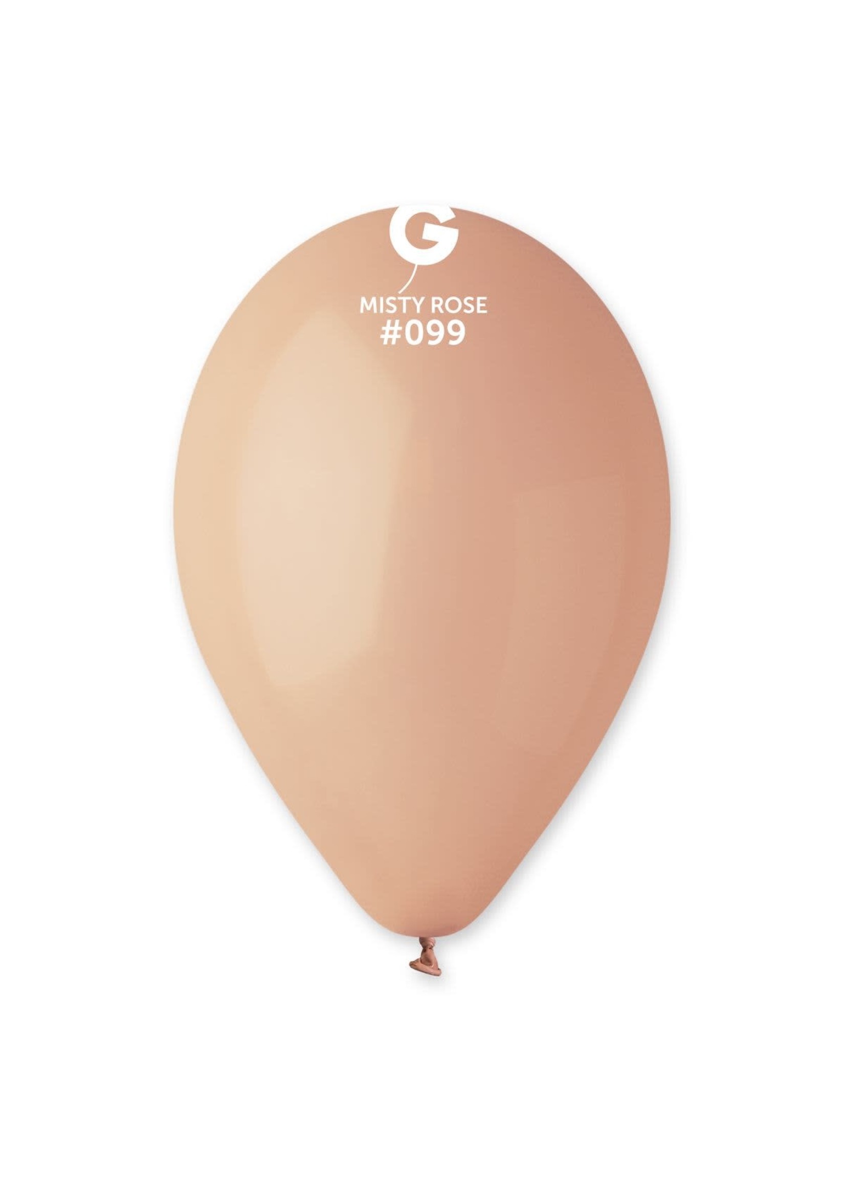 GEMAR Misty Rose #099 Latex Balloons, 12in, 50ct