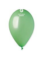GEMAR Metallic Mint Green #094 Latex Balloons, 12in, 50ct