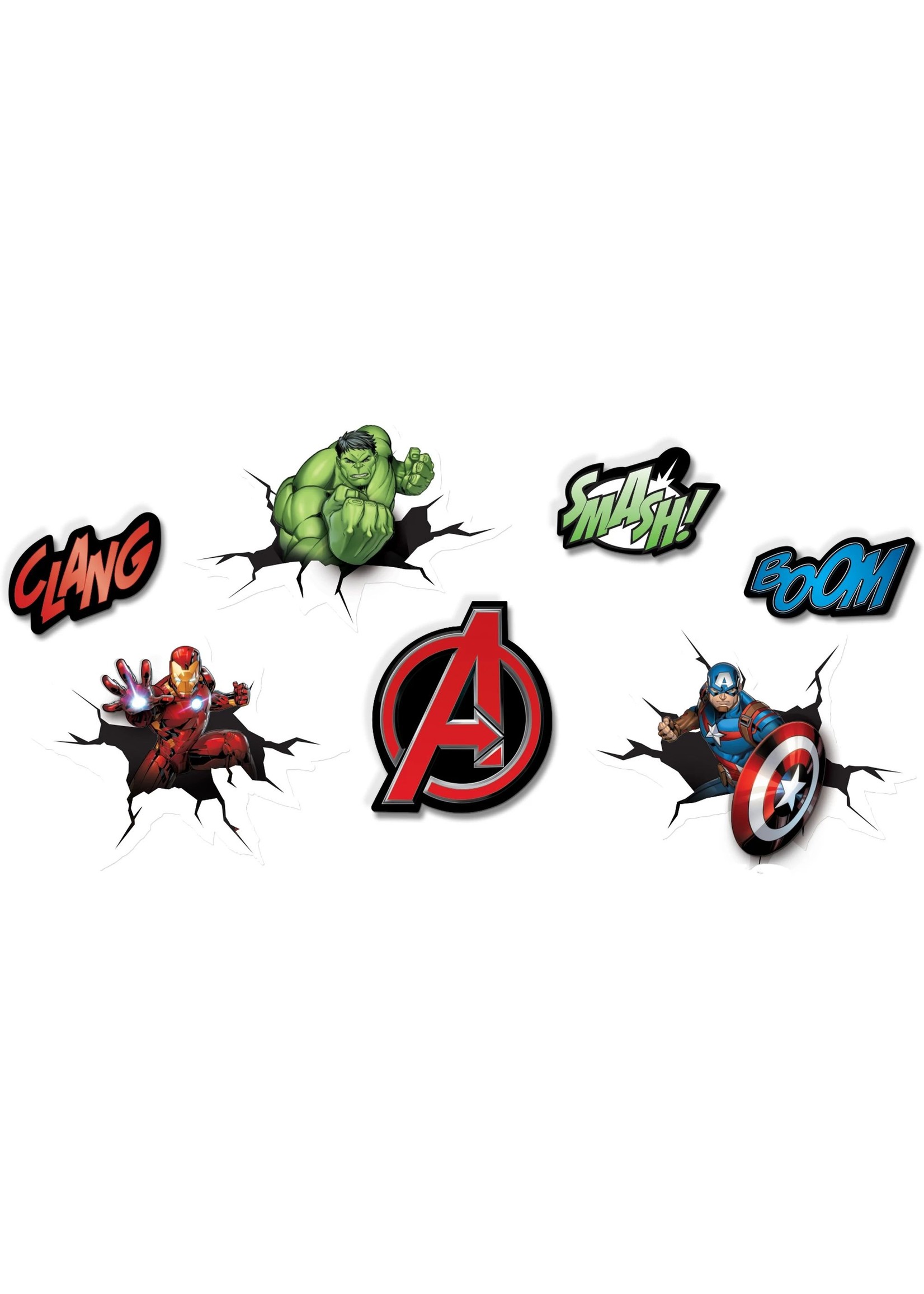 Marvel Avengers Powers Unite Wall Decorations