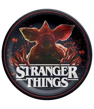 Stranger Things Lunch Plates - 8ct