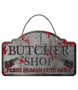 Butcher Shop Hanging Sign