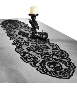 Glam Boneyard Fabric Table Runner