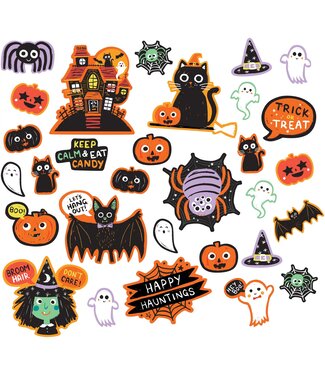 Spooky Friends Cutouts - 30ct
