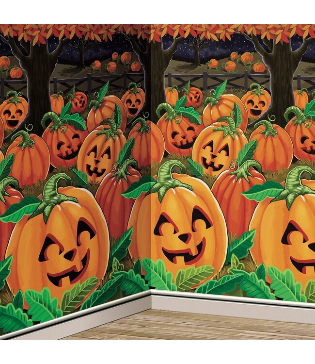 Pumpkin Patch Halloween Room Roll