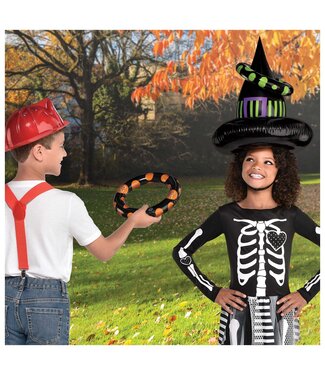 INFLATABLE WITCH HAT RING TOSS GAME