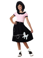 Black Poodle Skirt - Girls