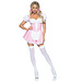 LEG AVENUE Gingham Dress Pink - Women's