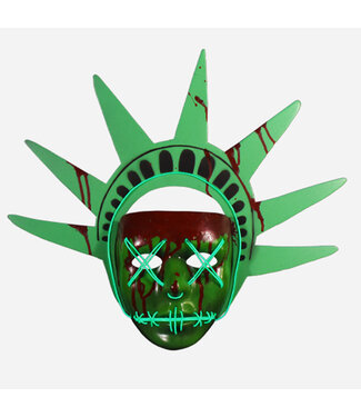 TRICK OR TREAT THE PURGE: ELECTION YEAR LADY LIBERTY LIGHT UP MASK