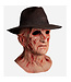TRICK OR TREAT A Nightmare on Elm Street 4: The Dream Master-Deluxe Freddy Kruger Mask with Fedora Hat