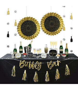AMSCAN Bubbly Bar Deluxe Decorating Kit