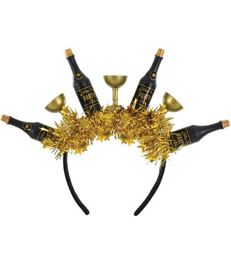 Amscan Champagne Bottle Deluxe Headband