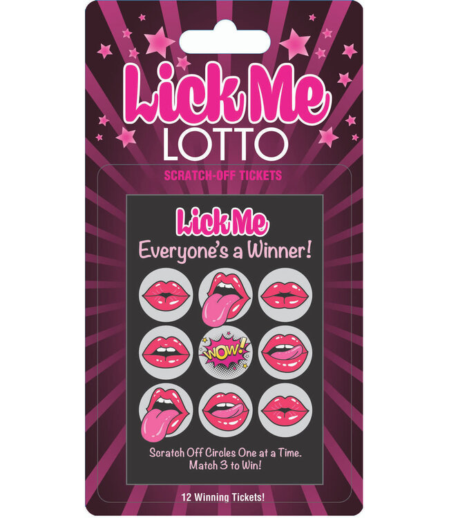 LITTLE GENIE Lick Me Lotto Scratch Off Tickets