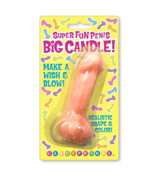 LITTLE GENIE PENIS CANDLE PINK