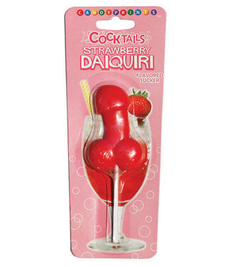 LITTLE GENIE Strawberry Daiquiri Cocktail Sucker