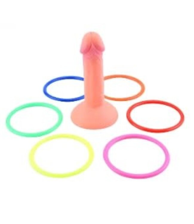 LITTLE GENIE Super Fun Penis Ring Toss Game